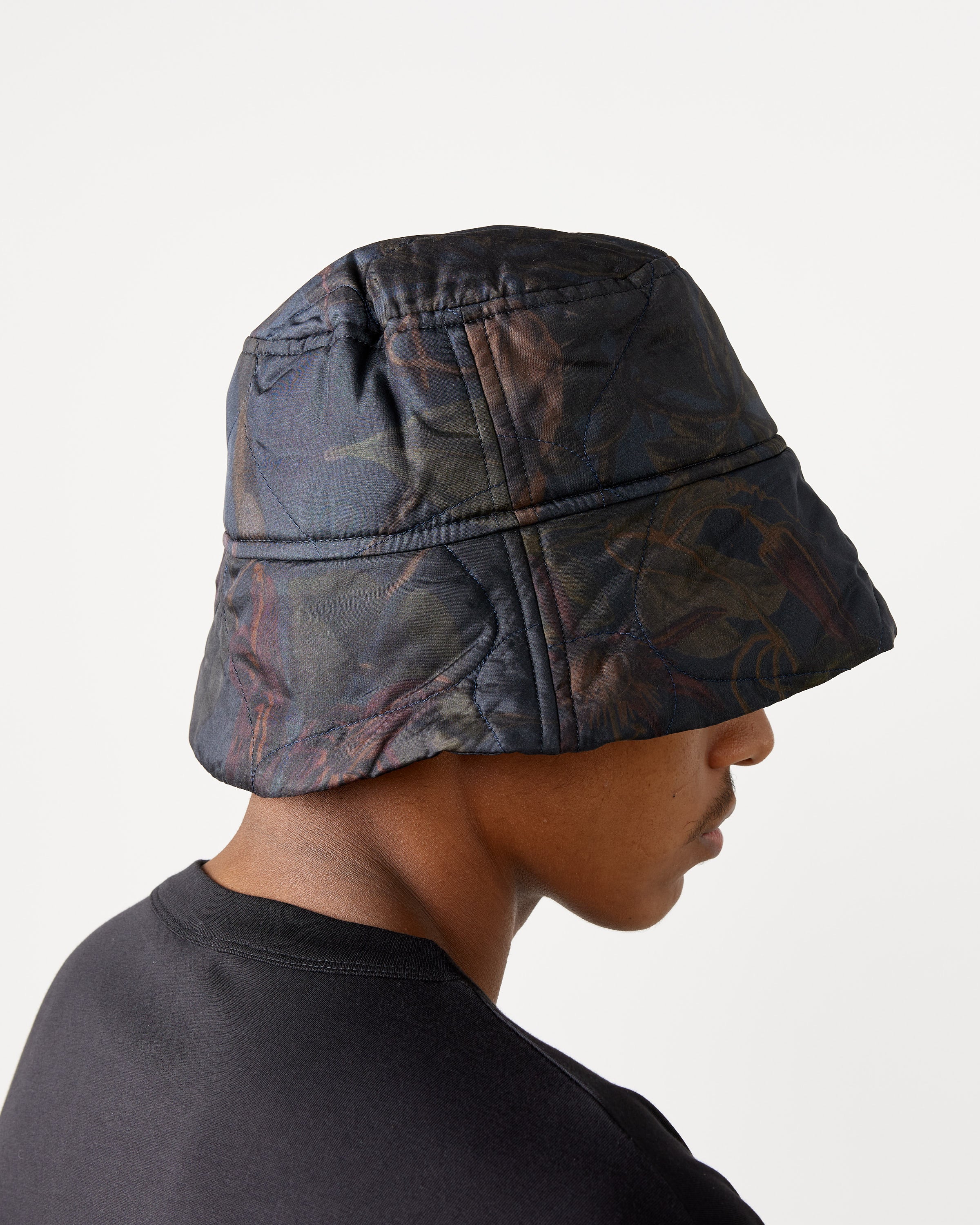 Quilted Botanical Hat