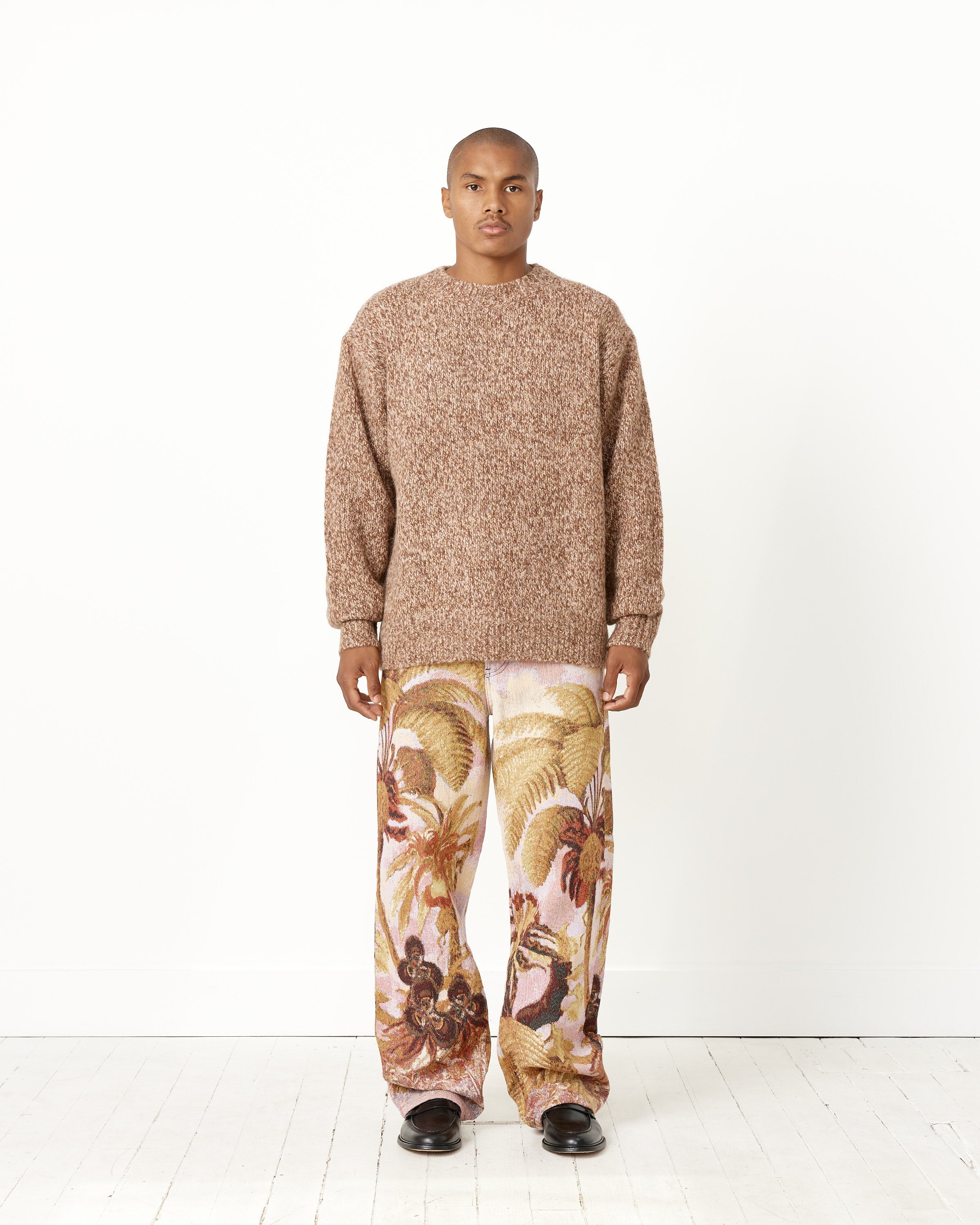 Marled Alpaca Sweater