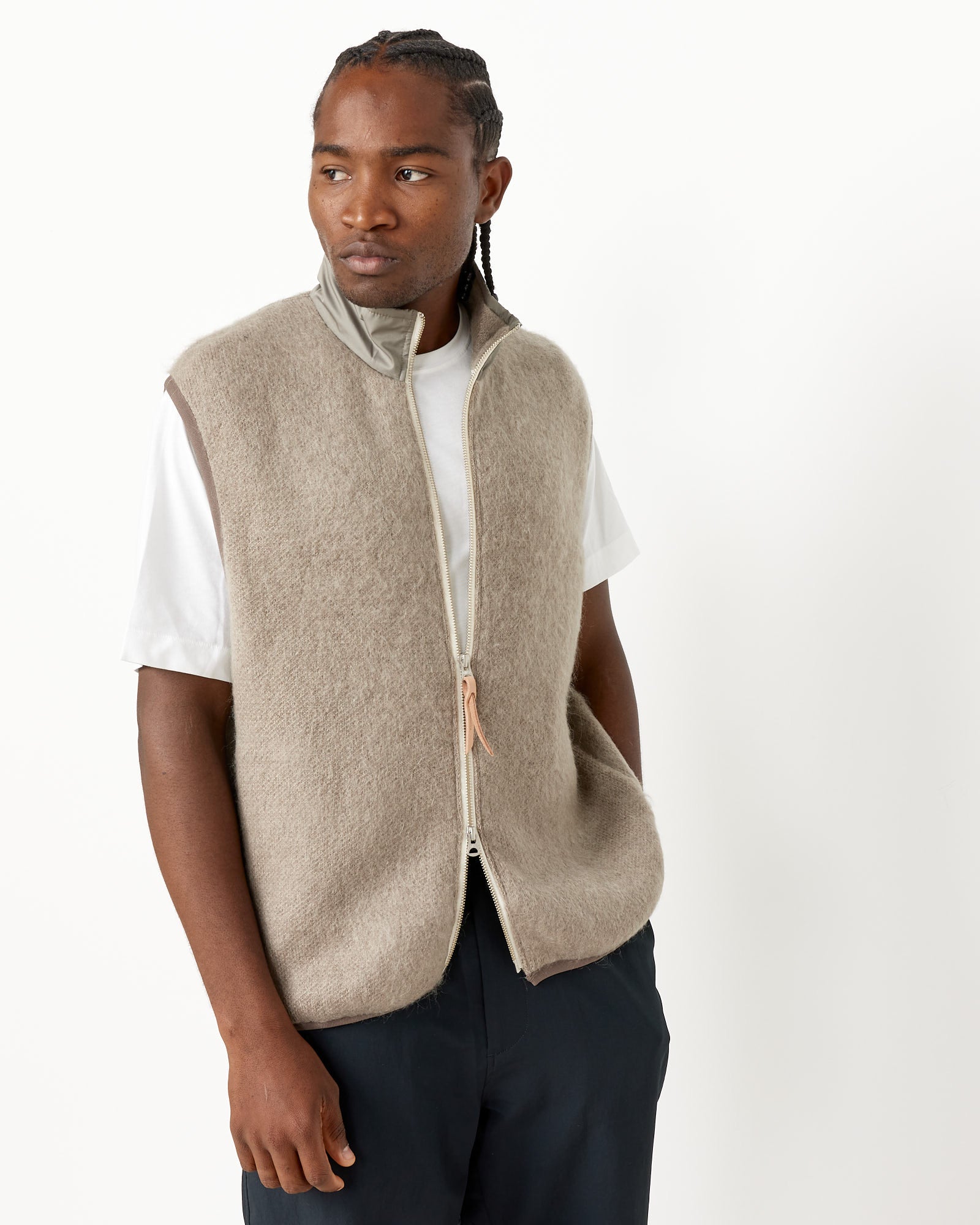 Zip-Up Mohair Vest – Mohawk General Store