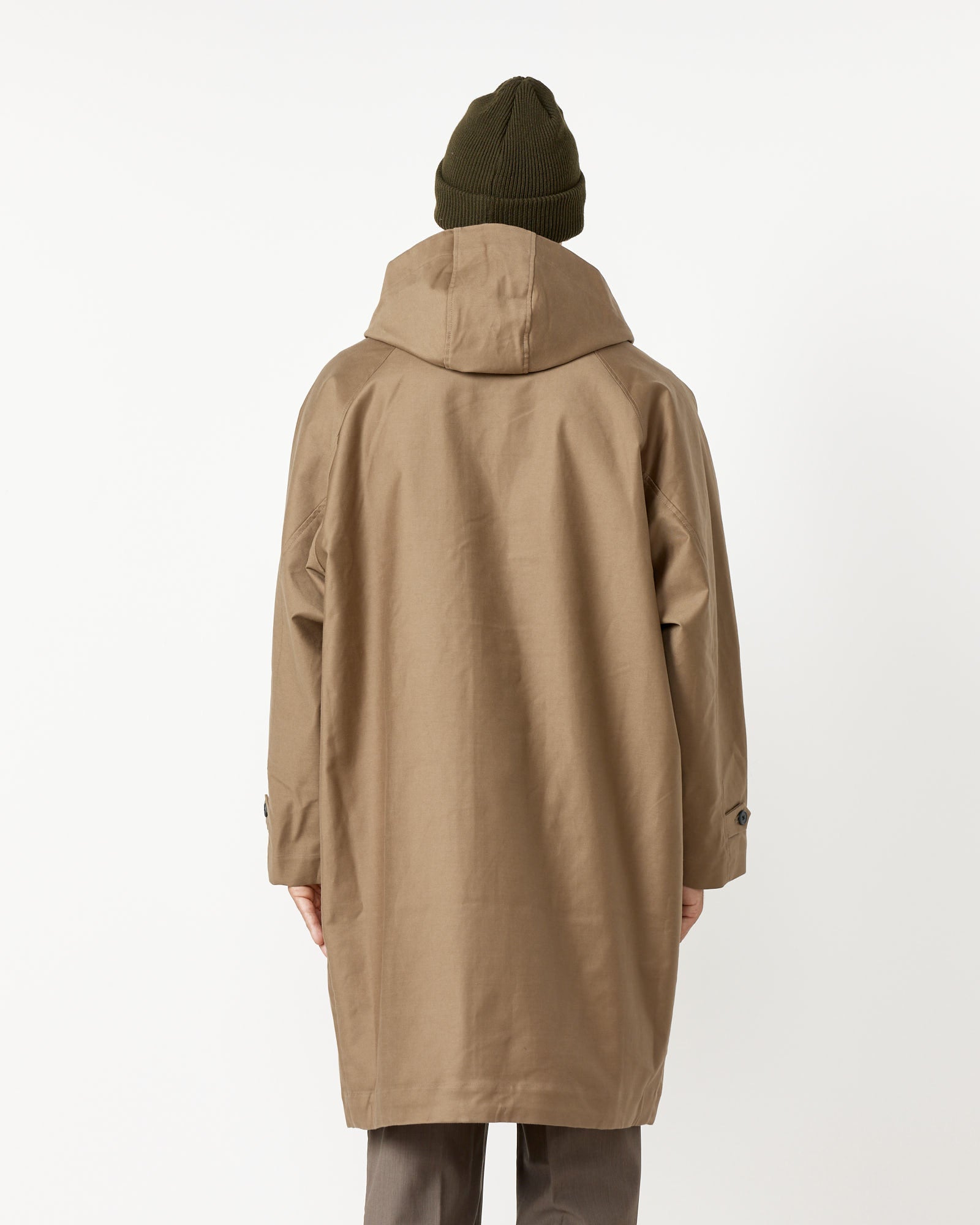 Moleskin Hooded Coat