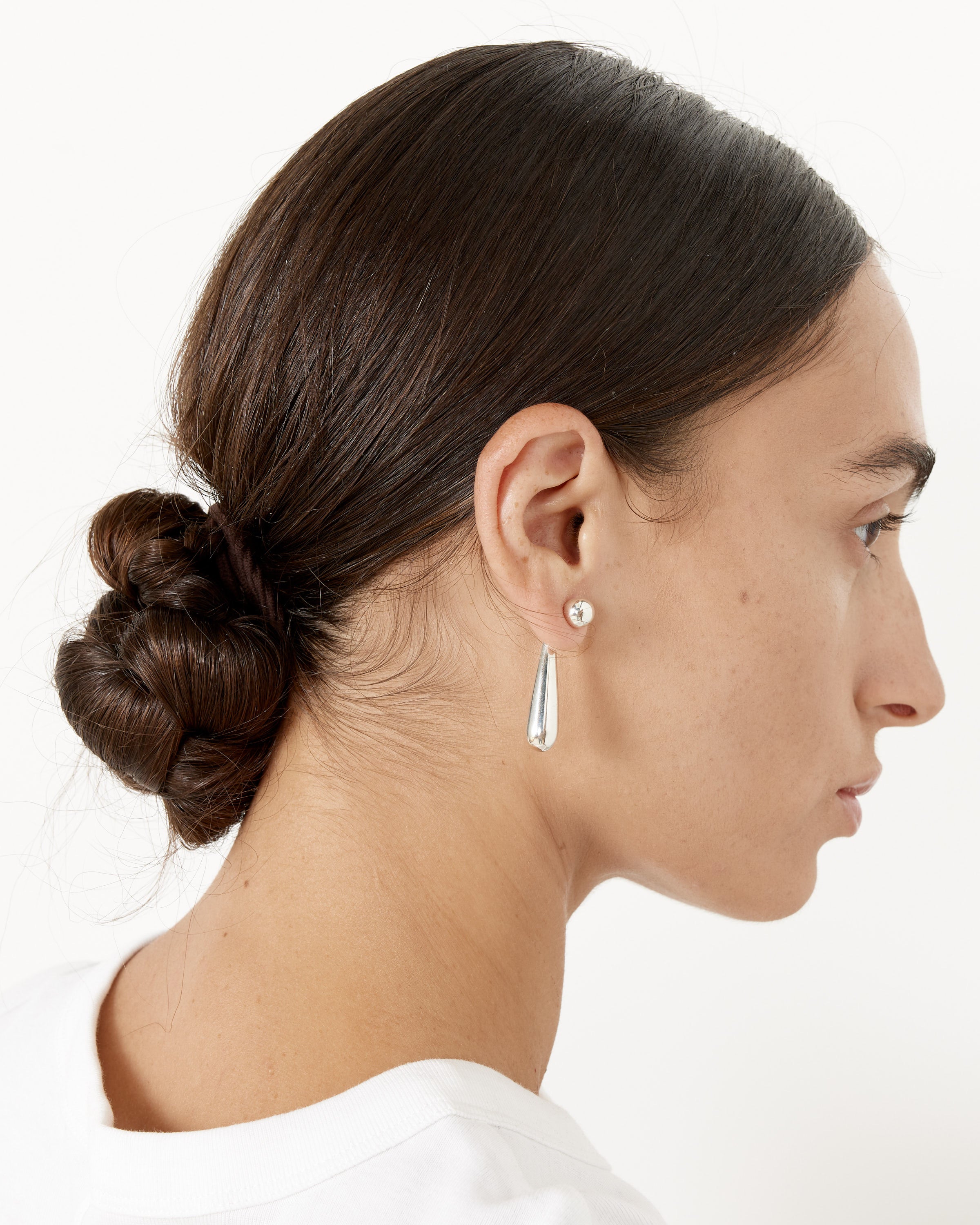 Small Angelika Earrings in Sterling Silver