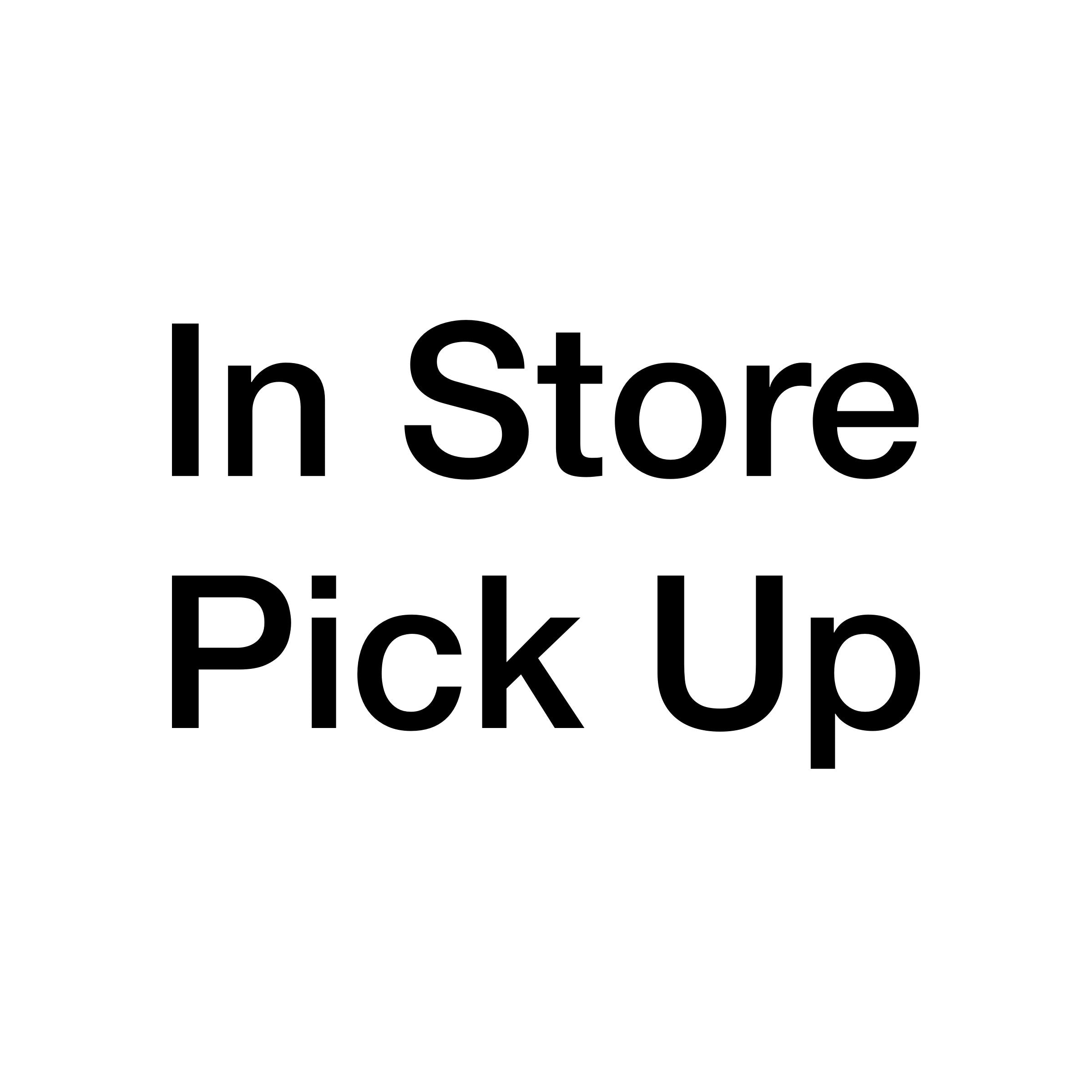 Pickup in Store – Mohawk General Store